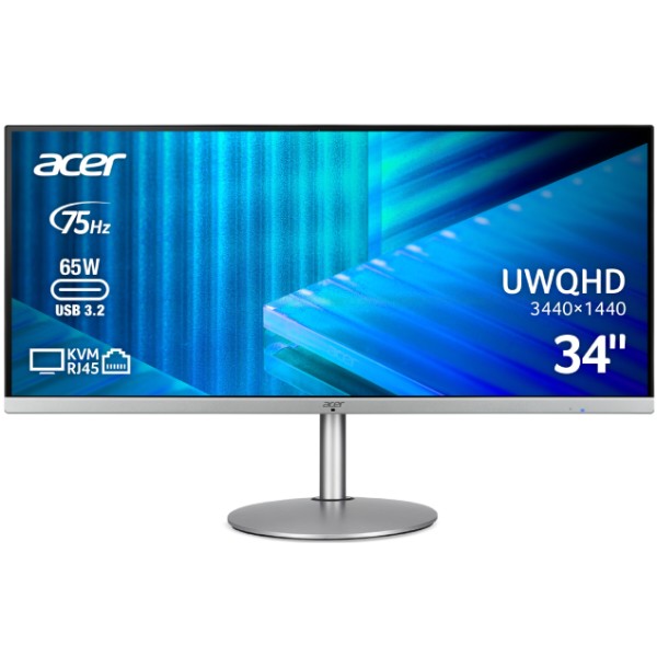 Фото - Монитор Acer CB342CUsemiphuzx (UM.CB2EE.016) Silver