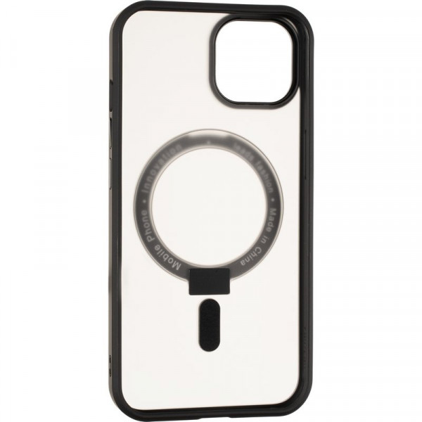 Фото - Чохол для смартфону Gelius Bumper Case MagSafe Stand for iPhone 14 Black (92863)