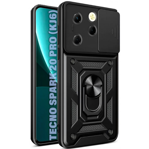 Фото - Чохол для смартфону BeCover Military for Tecno Spark 20 Pro (KJ6) Black (711022) Фото - Чохол для смартфону BeCover Military for Tecno Spark 20 Pro (KJ6) Black (711022)