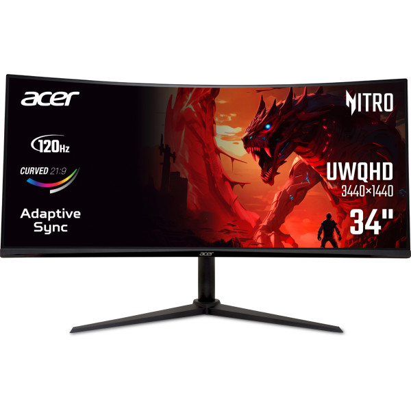 Фото - Монитор Acer ED340CUJ0bmiipx (UM.CE0EE.001) Black