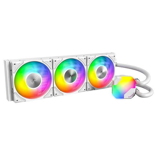 Фото - Водяна система охолодження Montech HYPERFLOW ARGB 360 (W)