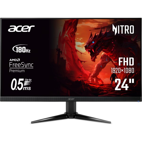 Фото - Монітор ігровий Acer Nitro QG241YM3BMIIPX (UM.QQ1EE.301) Black