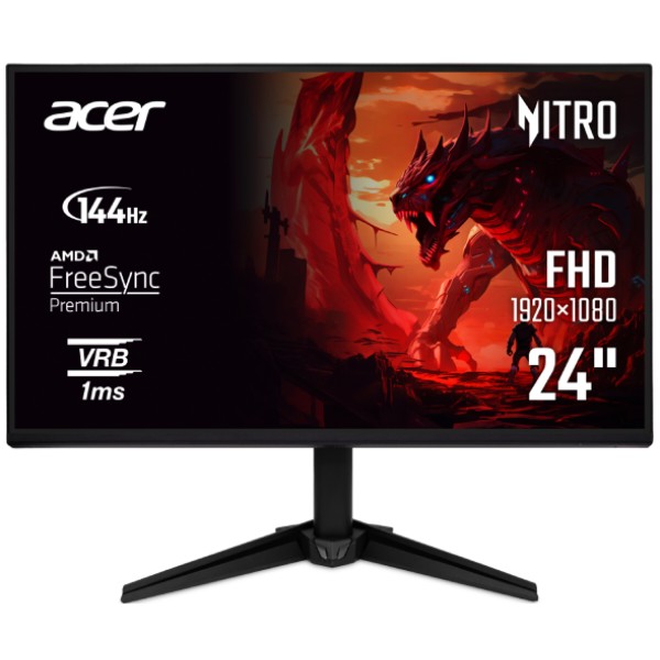 Фото - Монітор ігровий Acer Nitro KG241YP3bip (UM.QX1EE.307)