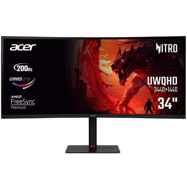Фото - Монитор игровой Acer XV345CURX0bmiipphx (UM.CX5EE.001) Black Фото - Монитор игровой Acer XV345CURX0bmiipphx (UM.CX5EE.001) Black