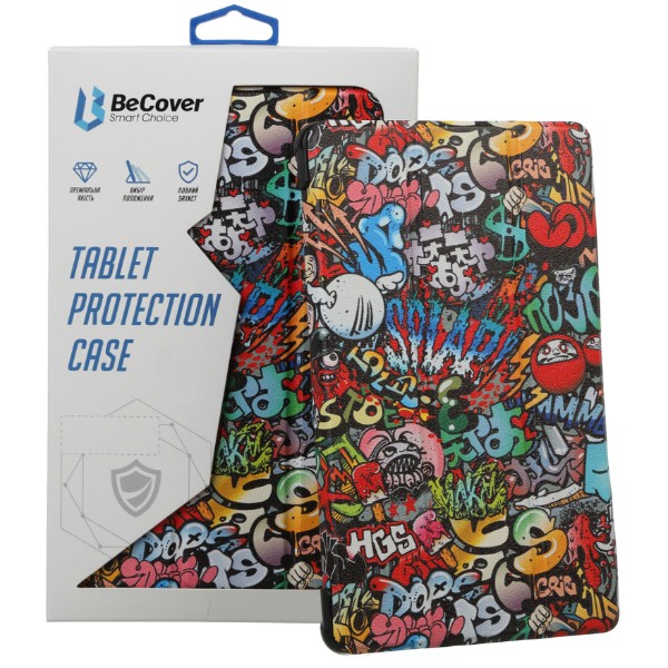 Фото - Чехол для планшета BeCover Smart for Lenovo Tab M10 Plus TB-X606 Graffiti (705189)