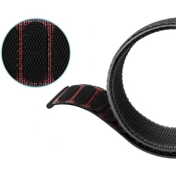 Фото - Ремінець для смарт-годинника BeCover Nylon Style for Amazfit Stratos (22mm) 1/2/2S/3/GTR 2/GTR 47mm/GTR Lite 47mm/Nexo/Pace/GTR 3 Pro/GTR 4 Blue-Gray (710532)