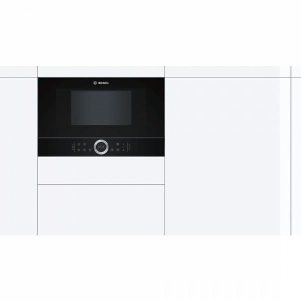 Фото - Микроволновая печь (СВЧ) встраиваемая Bosch BFL634GB1