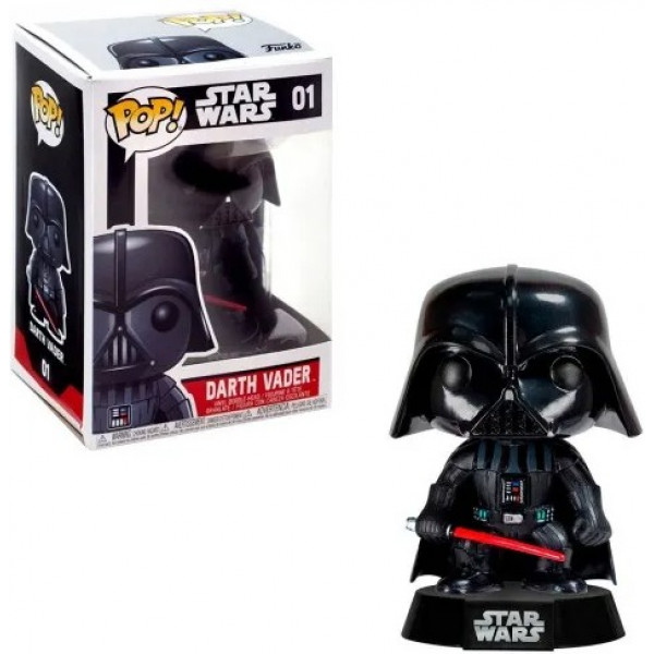 Фото - Коллекционная фигурка FUNKO POP! серии ''Звёздные войны'' - ДАРТ ВЕЙДЕР (со световым мечом)