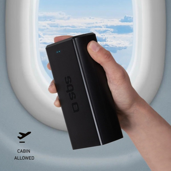 Фото - Батарея мобільна SBS 30000mAh 20W Black (TTBB30000PD20K)