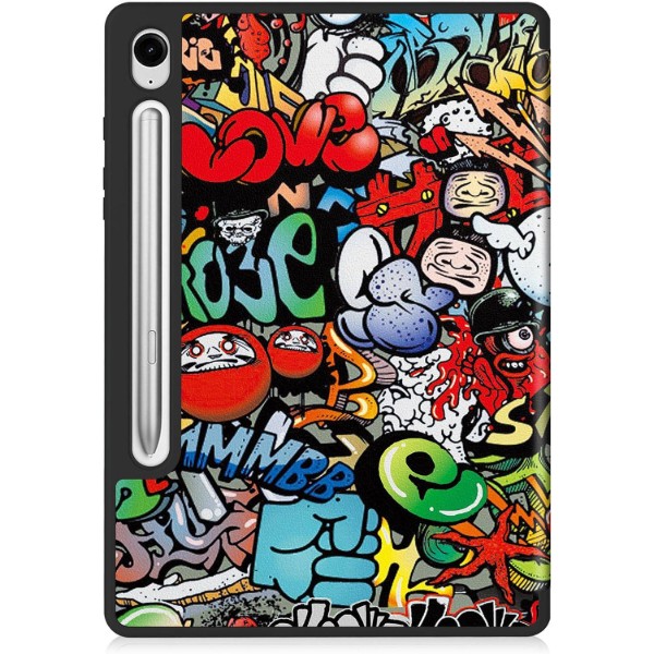 Фото - Чехол для планшета BeCover Flexible TPU Mate for Samsung Galaxy Tab S9 (SM-X710/SM-X716)/S9 FE (SM-X510/SM-X516B) 11.0" Graffiti (712534)