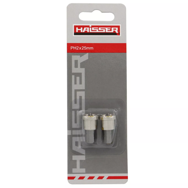 Фото - Біта для викрутки Haisser PH2x25mm 2 шт. (2715507) Фото - Біта для викрутки Haisser PH2x25mm 2 шт. (2715507)