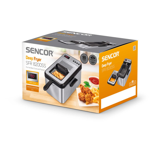 Фото - Фритюрниця Sencor SFR 8200SS
