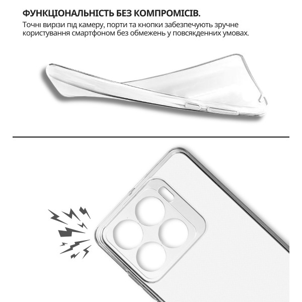 Фото - Чехол для смартфона BeCover for ZTE Blade A56 Transparancy (714907)