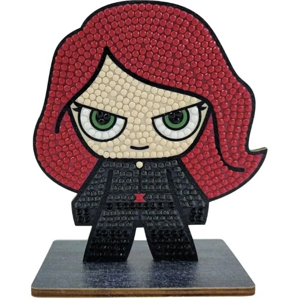 Фото - Алмазная живопись Crystal Art Черная вдова (CAFGR-MCU007)