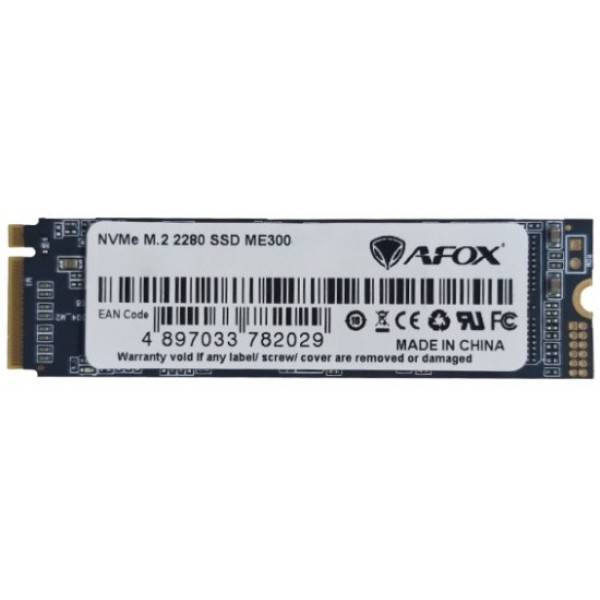 Фото - SSD-накопичувач внутрішній AFOX ME300 M.2 2280 512GB PCIe NVMe Gen 3x4 3D TLC NAND (ME300-512GN)