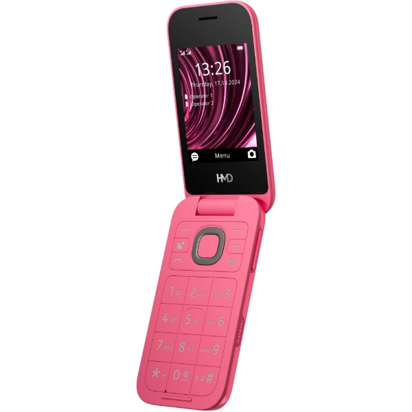 Фото - Мобільний телефон HMD 2660 4G Flip DS Red