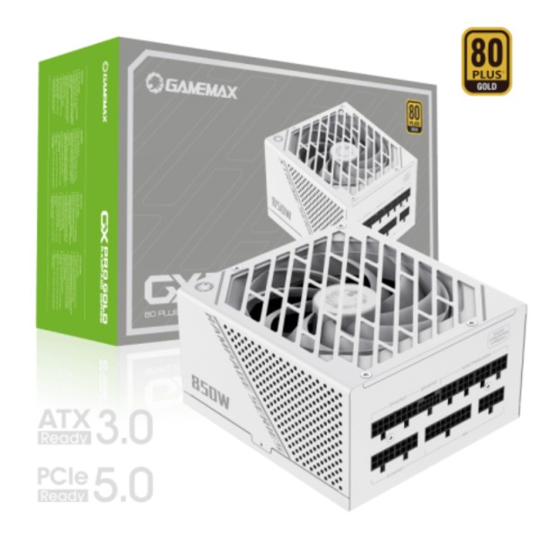 Фото - Блок питания для ПК Gamemax ATX 850W (GX-850 PRO WT) Фото - Блок питания для ПК Gamemax ATX 850W (GX-850 PRO WT)