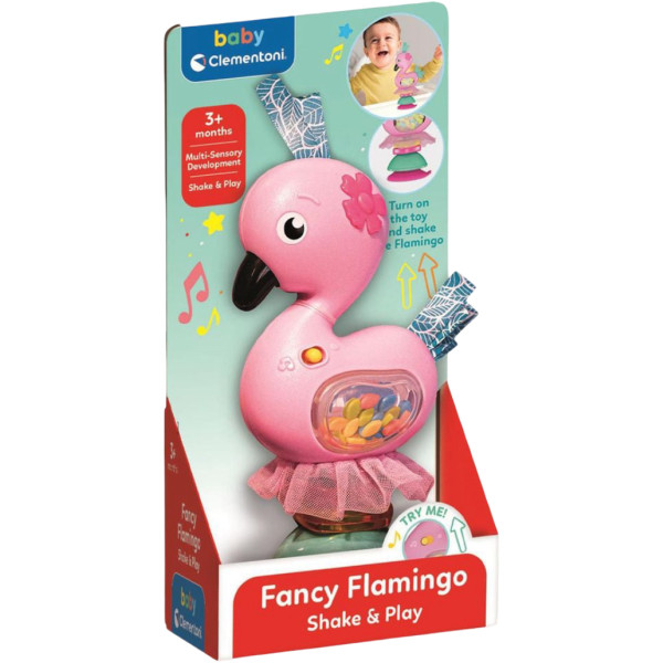 Фото - Брязкальце Clementoni Fancy Flamingo (17492)