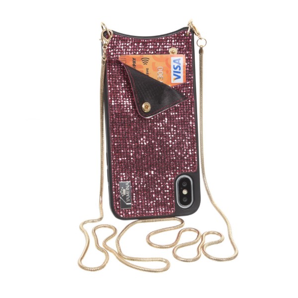 Фото - Чехол для смартфона BeCover Glitter Wallet for Apple iPhone Xr Pink (703615)