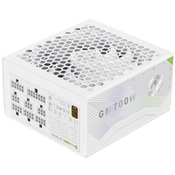 Фото - Блок живлення для ПК Gamemax GM 700B WH Fully-modular New