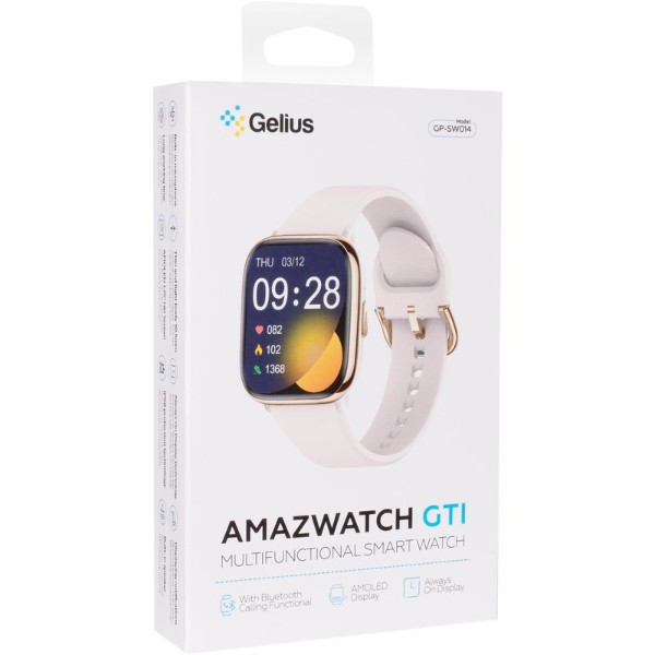 Фото - Смарт-годинник Gelius Amazwatch GTi GP-SW014 Gold Rose (98958)