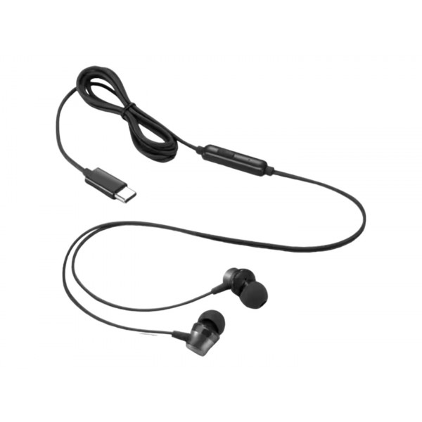 Фото - Уценка - Наушники вкладыши проводные Lenovo USB-C Wired In-Ear Headphone (4XD1J77351)