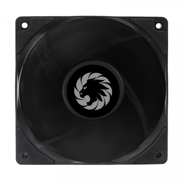 Фото - Уцінка - Корпусний вентилятор Gamemax 120mm Black (GMX-WFBK-BK)