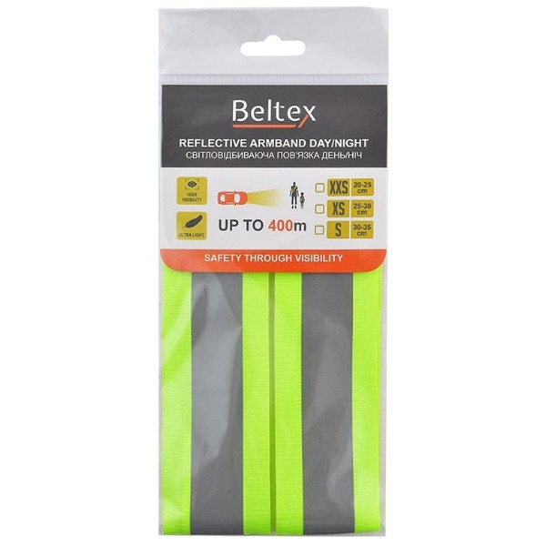 Фото - Светоотражающая лента Beltex S 30-35 см Yellow (BX70520)