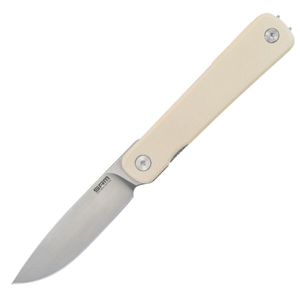 Фото - Нож туристический SRM 135L-GT White