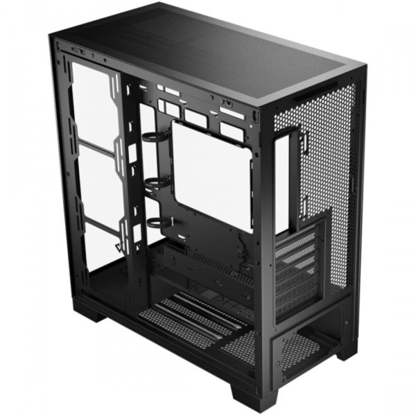 Фото - Корпус Modecom VOLCANO SPACE APEX w/o fans MIDI USB 3.0x2+TYPE-C BLACK без БЖ (AT-SPACE-PG-NF-10-000000)