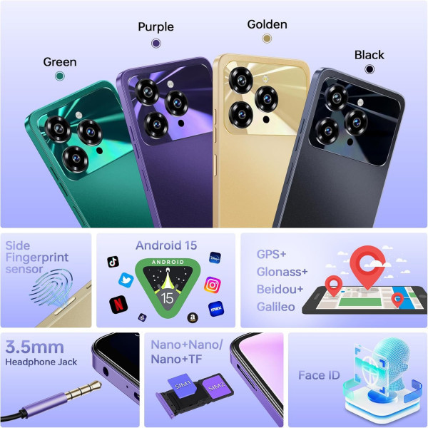 Фото - Смартфон OUKITEL C6 12/512GB Green