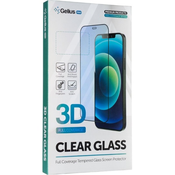 Фото - Защитное стекло для смартфона Gelius Pro 3D for Xiaomi Redmi Note 14 4G Black (00000100761)