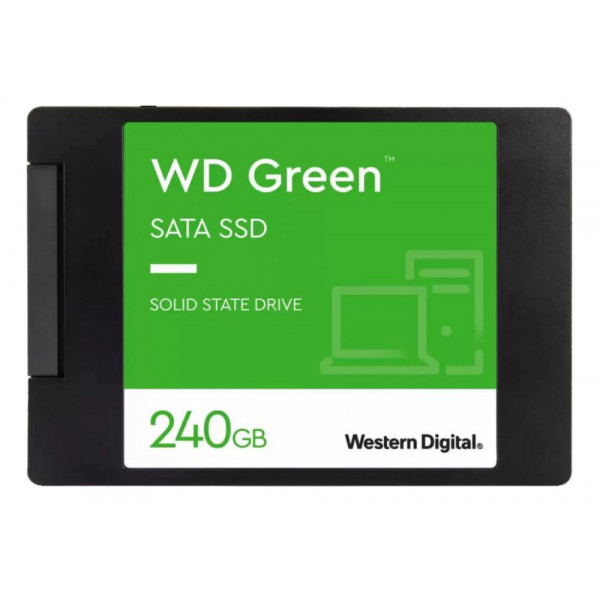 Фото - SSD-накопичувач внутрішній Western Digital 2.5"  240GB SATA Green (WDS240G3G0A)