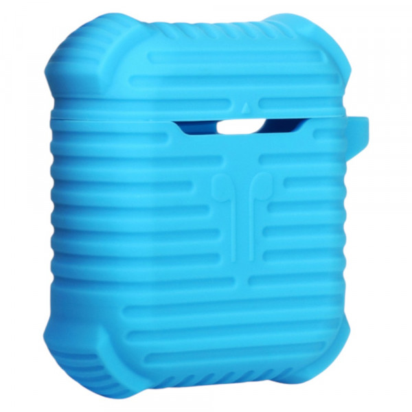 Фото - Чехол для наушников i-Smile Protective for Apple AirPods IPH1371 Blue (702351)