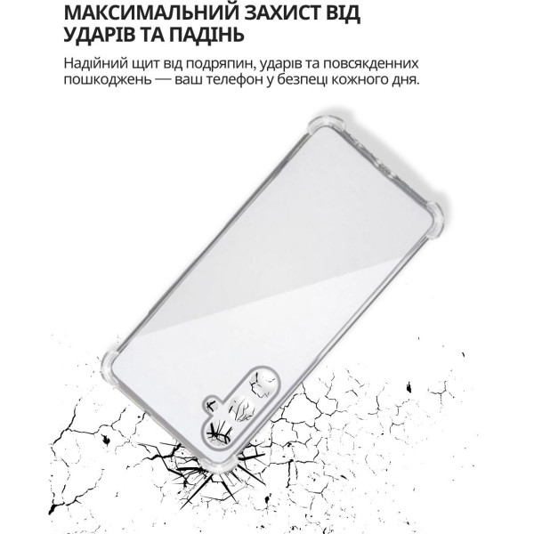 Фото - Чохол для смартфону BeCover Anti-Shock for Samsung Galaxy A57 5G SM-A576 Clear (714864)