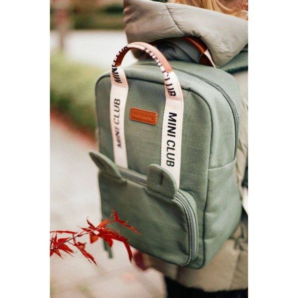 Фото - Рюкзак детский Childhome Mini Club Canvas Green (CWKIDSCGR)