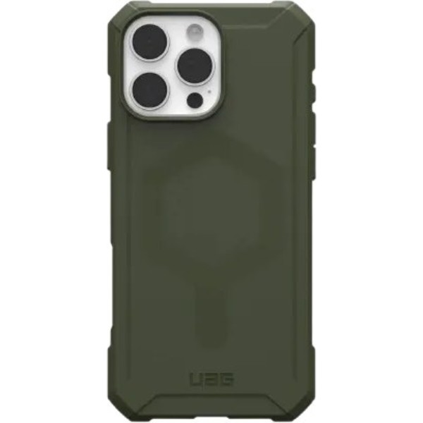 Фото - Чохол для смартфону UAG for iPhone 16 Pro Max, Essential Armor Magsafe, Olive Drab (114449117272) Фото - Чохол для смартфону UAG for iPhone 16 Pro Max, Essential Armor Magsafe, Olive Drab (114449117272)