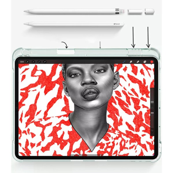 Фото - Чехол для планшета BeCover TPU Edge с креплением for Apple iPad 10.9" (2022/2024)/iPad (А16) 2025 11" Light Blue (708485)