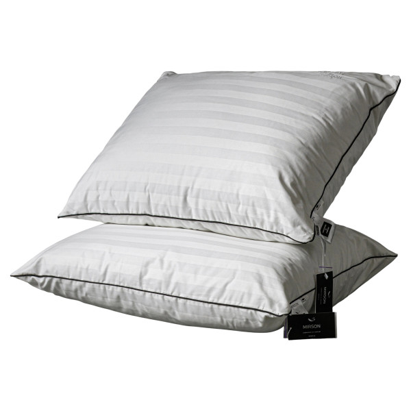 Фото - Подушка стандартная MirSon шерстяная 1224 Royal Pearl Hand Made Premium Мягкая 60х60 см (2200001517905)