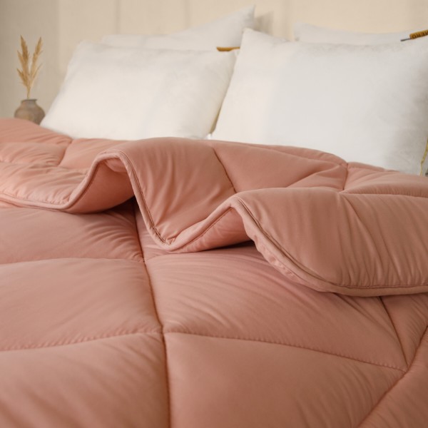 Фото - Ковдра всесезонна двоспальна MirSon №1734 Eco Light Coral 172x205 см (2200003709995)