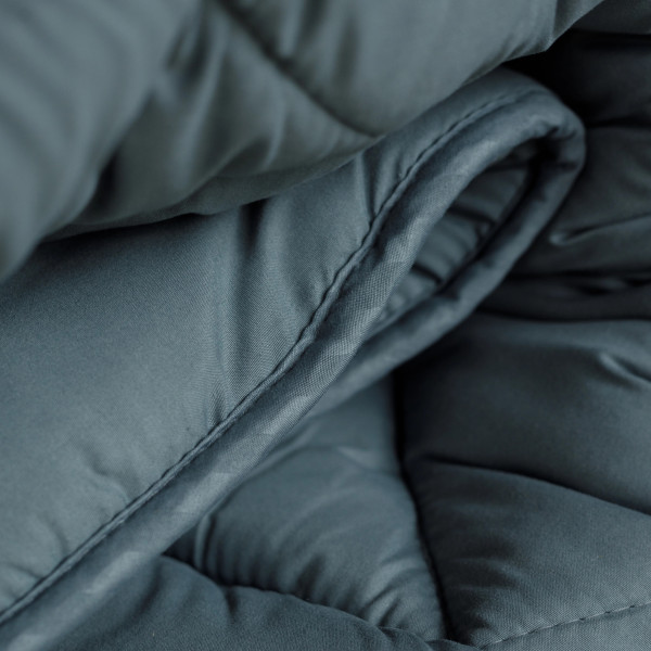 Фото - Ковдра всесезонна двоспальна євро MirSon Тенсель №9006 Eco Light Gray 200x220 см (2200005995198)