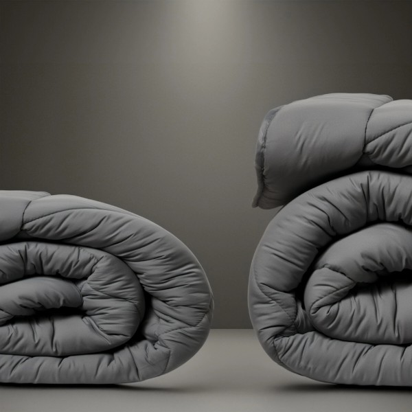 Фото - Одеяло всесезонное полуторное MirSon Eco-Soft №9008 Eco Light Gray 155x215 см (2200005995228)