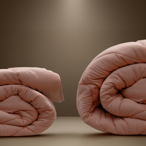 Фото - Ковдра всесезонна двоспальна євро MirSon Eco-Soft №1733 Eco Light Coral 200x220 см (2200003710250)