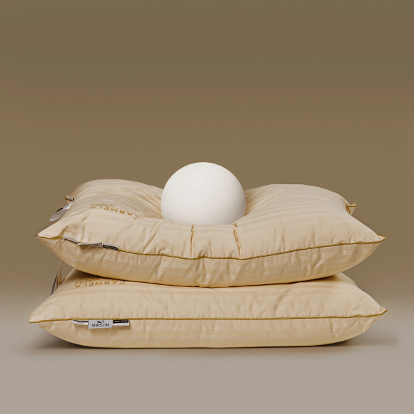 Фото - Подушка стандартная MirSon шелковая 1267 Carmela Hand Made Natural Silk Kapok Высокая 60х60 см (2200001519381)