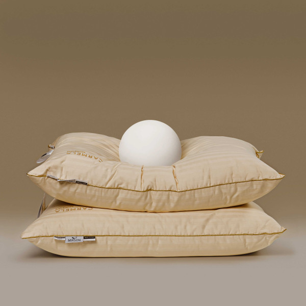 Фото - Подушка стандартная MirSon шелковая 1266 Carmela Hand Made Natural Silk Kapok Средняя 70х70 см (2200001519367)