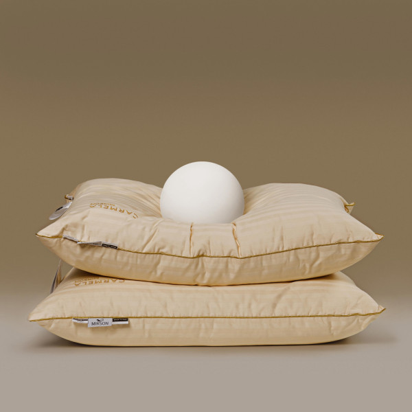 Фото - Подушка стандартная MirSon 1277 Carmela Hand Made с эвкалиптом Высокая 50х70 см (2200001519824)