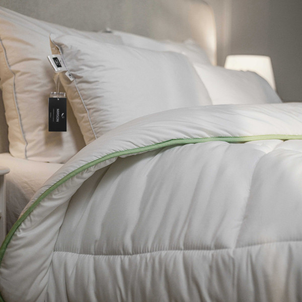 Фото - Ковдра демісезонна полуторна MirSon EcoSilk 002 155x215 см (2200000005458)