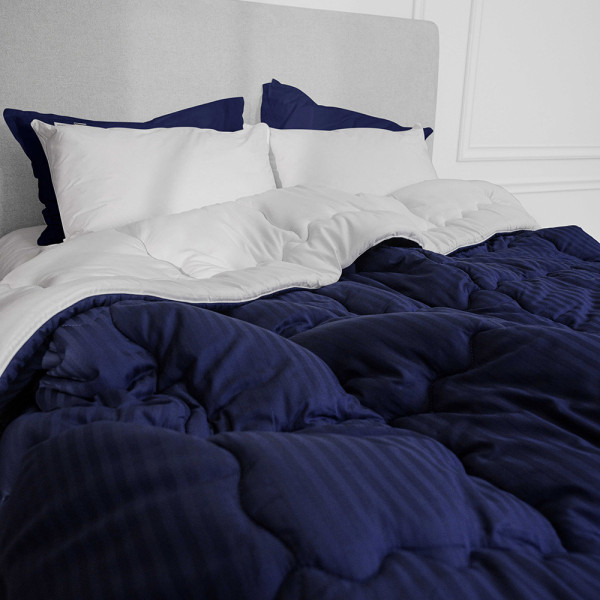 Фото - Одеяло летнее двуспальное евро MirSon EcoSilk №1303 Valentino Hand Made 220x240 см (2200001527898)