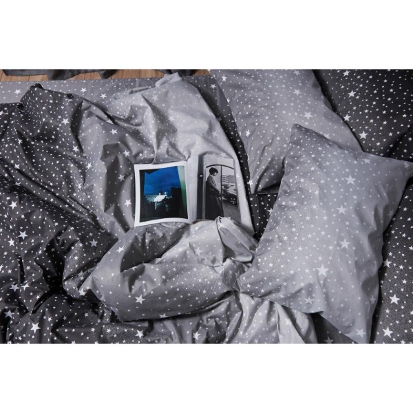 Фото - Комплект постільної білизни Moon&Star Мікросатин Premium «Starry Night» 175х210 см нав. 2х50х70 (MS-820005116)