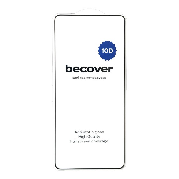 Фото - Захисне скло для смартфону BeCover for Oppo Reno13 F 5G 10D Black (713634)